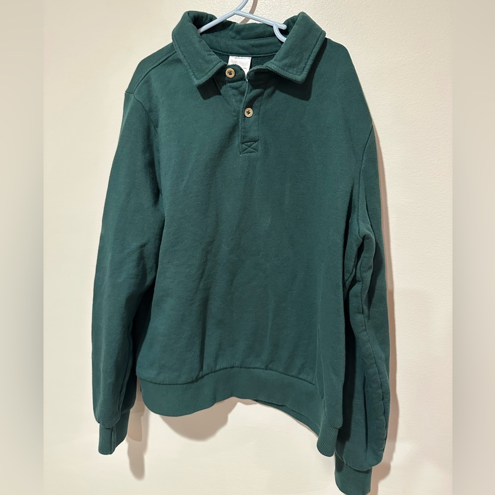 Hanna Andersson Boys Polo Sweatshirt Size 140/10
